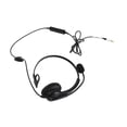 thumbnail image 4 of Auriculares De Un Solo Oído, Cómodos Y Ligeros Auriculares Con Cable Con Cancelación De Ruido Y Micrófono Para Centro De Llamadas, 4 of 7