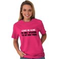thumbnail image 4 of Leave Me Alone Only Speaking Dog Men's Graphic T Shirt Tees Brisco Brands S, 4 of 6