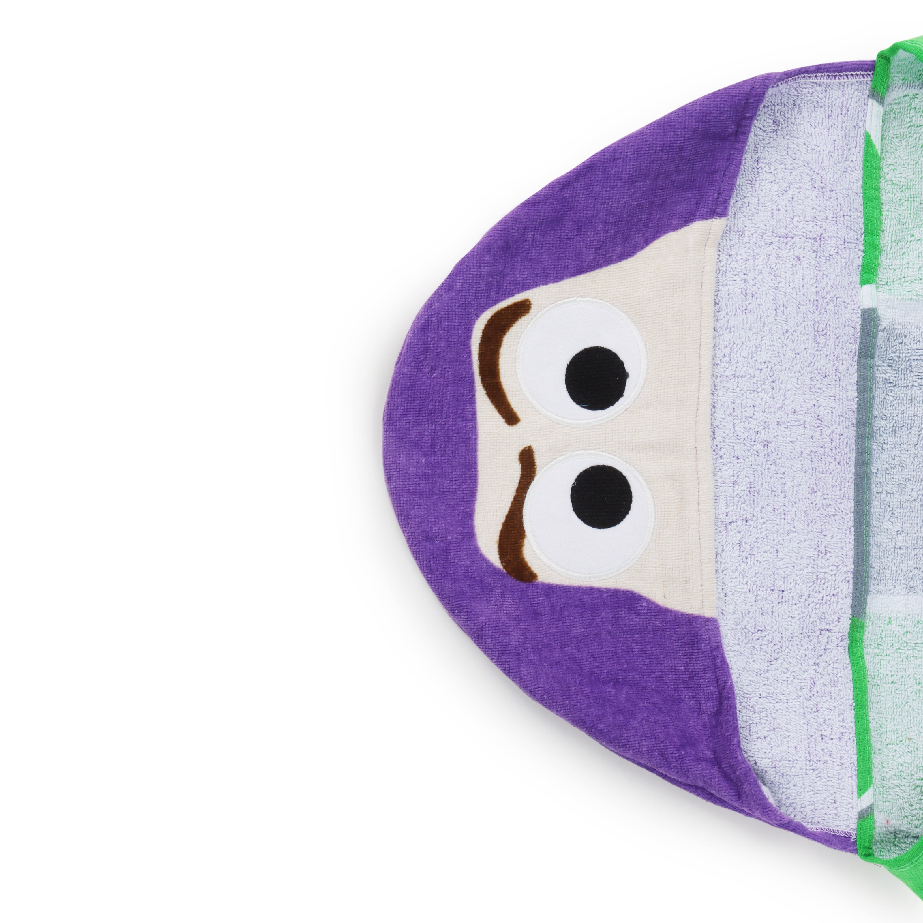 Disney Toy Story Buzz Lightyear Kids Hooded Cotton Towel, 22" x 51"