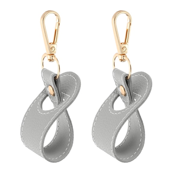 2Pack Hat Clip for Travel on Bag, Hands-Free Bag Backpack Hat Holder, Light Grey