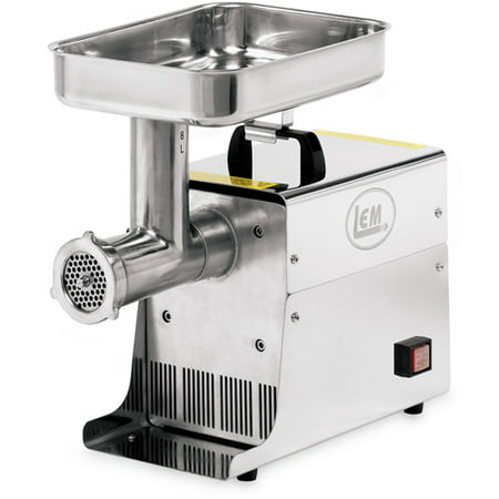 LEM Products Incorporated #8 Stainless Steel Electric Meat Grinder, .35 HP
