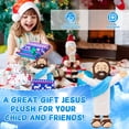 thumbnail image 7 of 35cm/ 14in Jesus Plush Doll With Big Feet, Christian Religious Stuffed Toy, Soft Jesus Figure For Kids, Church, Sunday School, Baptism, Easter, Christmas Gift, 7 of 7