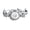 012, variant on Different Punk Drill Snap Bangle Bracelets Fit 18mm Chunk Snap Button Jewelry -026