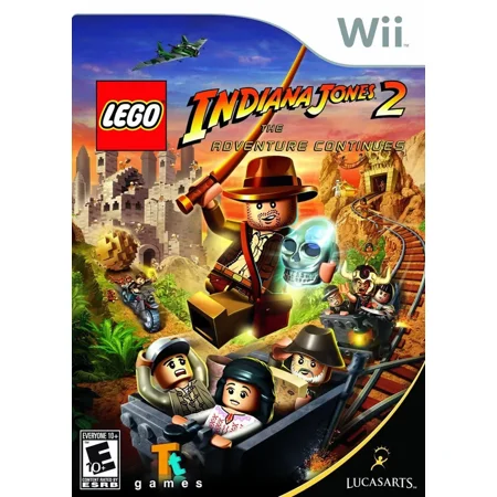 LEGO Indiana Jones 2: The Adventure Continues WII New SKU (Brand New Factory Sea