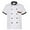 10-White, variant on Chef Shirts,Unisex Chef Jacket Short Sleeve Men'S Chef Coat Restaurant Kitchen Chef Uniform Coats,Gray,Xl