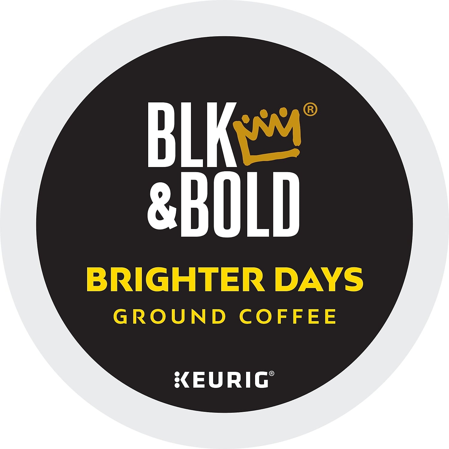 BLK & Bold Brighter Days Coffee Keurig K-Cup Pod Light Roast 20/Box (5000372406)