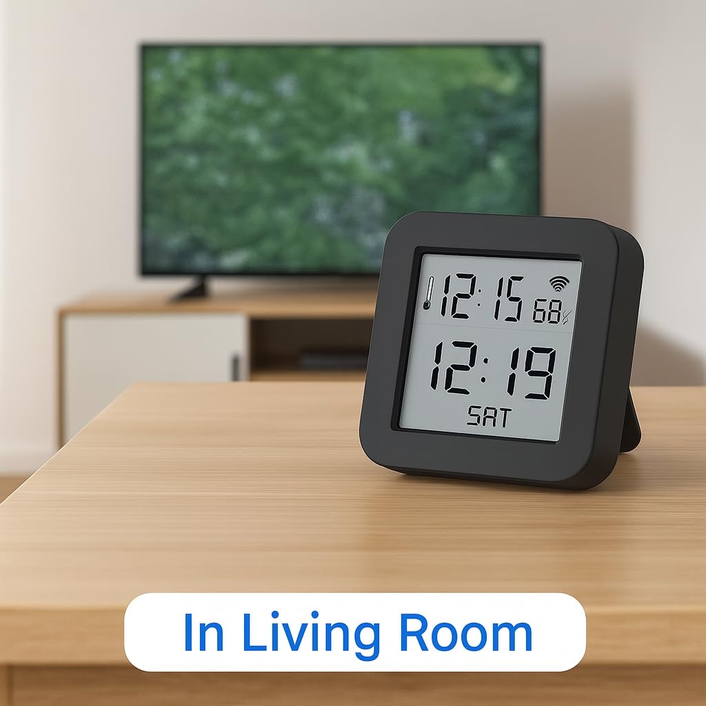 Toyanc Smart WiFi IR Remote Hub with Temperature & Humidity Sensor - 3-in-1 Universal Controller for AC, TV, Fan - Works with Alexa, Google Home & Tuya App