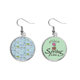 thumbnail image 1 of Flores de lluvia paraguas Mushroom Cloud Colgante decorativo temporada pendientes de primavera joyas Unbranded M, 1 of 3