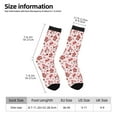 thumbnail image 2 of Rocae Valentine's Day gnome for Adult Socks Casual Athletic Stretchy Loose Socks for Women Men Non-Slip Middle Tube Socks, 2 of 6