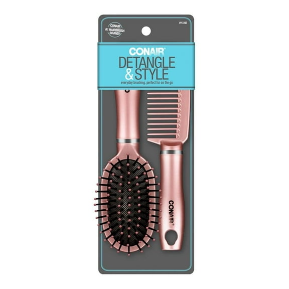 Set para cabello Conair detangle & style 2 pzas