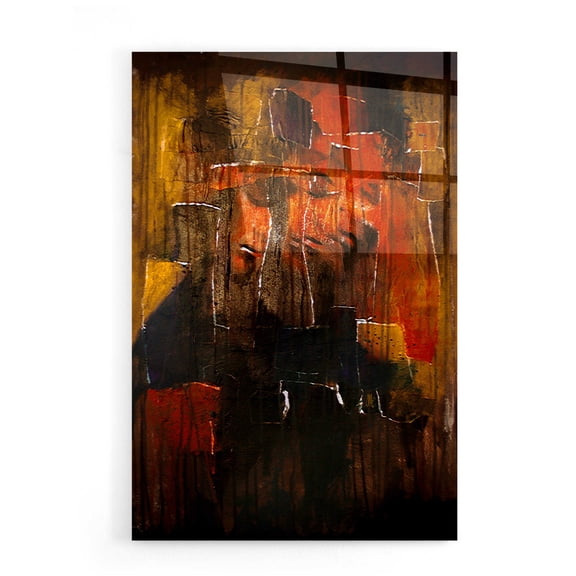 Epic Art 'Test For Deconstruction Iv' by Mario Sanchez Nevado, Acrylic Glass Wall Art, 16"x24"