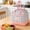 Pink, variant on Bowayaoa Classic Plaid Insulated Lunch Bag, Thick Aluminum Foil Waterproof Bento Tote, Portable Handheld Food Storage Bag for Office Commute Outdoor Picnic Daily Meal Carrying
