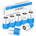 thumbnail image 1 of Batería XUNIUZERO CR123A de litio de 3 V, no recargable (paquete de 6), 1 of 7