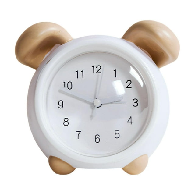 Luz de noche con forma de alcancía, reloj creativo y bonito con forma de animal para dormitorio, oficina y hogar. Perro