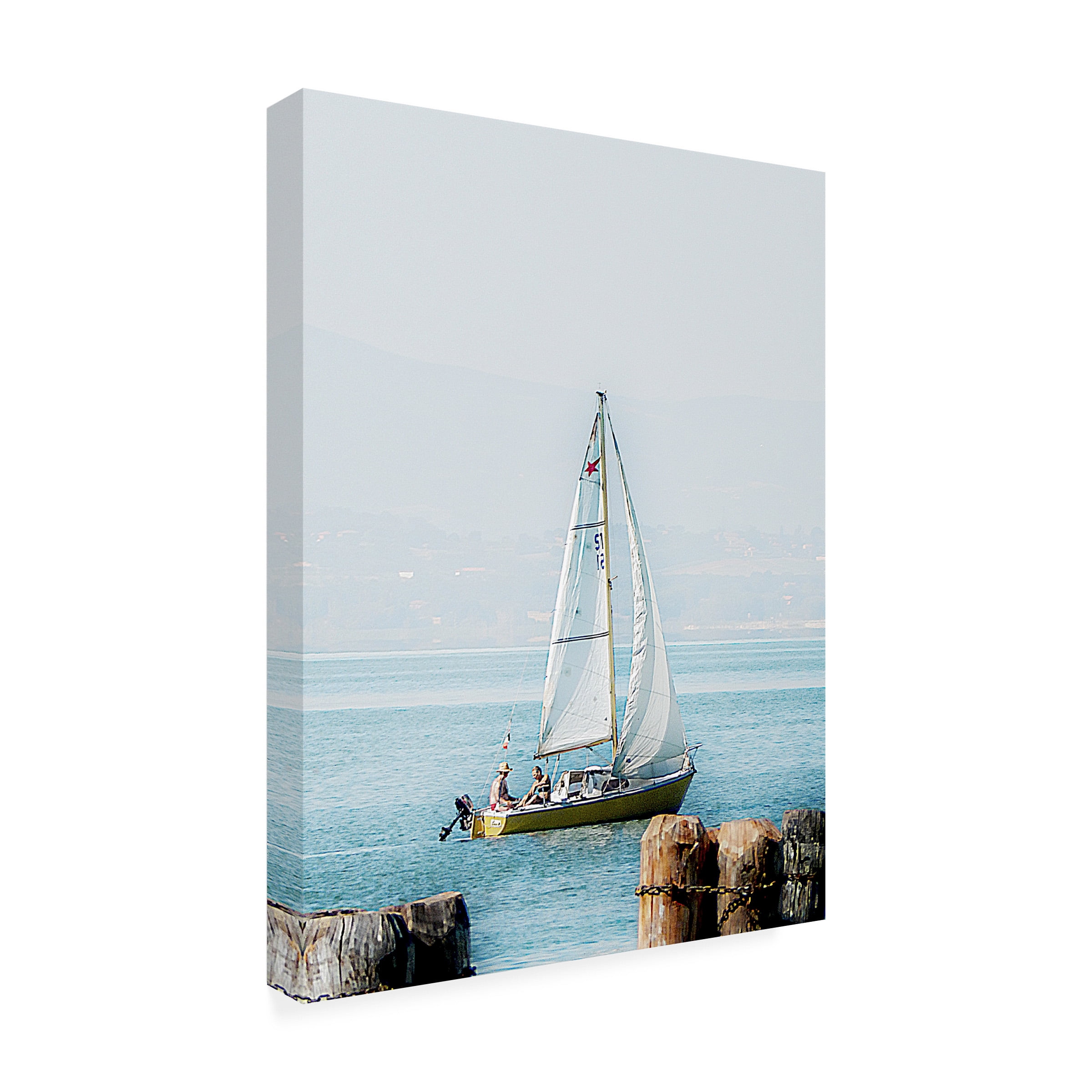 Dorothy Berry-Lound 'Boating on Lago Trasimeno' Outdoor Canvas