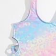 thumbnail image 5 of mgoYE Swimsuit for Girls 7-8 Toddler Swimsuit Girl Bathing Suit Girls Summer Ruffle One Piece Swim Suit Cutouts Bikini for Girls 3-7T(Pink,6-7 Years), 5 of 7
