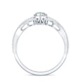 thumbnail image 3 of Rosec Jewels Designer Engagement Ring - Pear Shaped Ring - EF-VS Quality Certified, 925 Sterling Silver, US 4.00, 3 of 9
