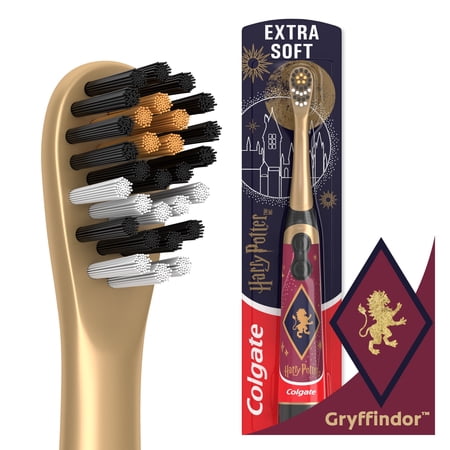 Colgate Harry Potter Gryffindor Kids Battery Toothbrush Extra Soft 1 Pack