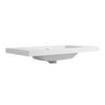 thumbnail image 5 of 36 Inch Bathroom Resin Sink With Undermount Design For Vanity Cabinet, Heavy-Duty Non-Porous Surface Resists Stains And Scratches, Easy Installation For Modern Home Bathrooms, 5 of 7