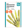 thumbnail image 3 of Pen+Gear Yellow Chisel Tip Pocket Highlighters, 36 Count, 3 of 5