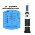 thumbnail image 2 of 4 In 1 Car Automotive Antifreez Battery Fluid Refractometer Urea Glass Freezing Point Water Tester With Box, 2 of 8
