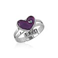 thumbnail image 4 of Minnieouse Anillo de humor Cambio de color Temperatura Emoción Sensación Moda Accesorios para dedos Joyería termocrómica para mujer Letra corazón carta corazon 5piezas Minnieouse CBP228224, 4 of 6