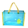 thumbnail image 2 of Milaget Sac de Plage, Sac Transparent Imperméable, Résistant aux Déchirures, Grande Capacité, Bleu Sable, 2 of 8