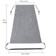 thumbnail image 2 of Parasol universal para cochecito - Gris jaspeado - Toldo para capazo, revestimiento de protección anti UV 50+, función de persiana ajustable, capota flexible, 2 of 5