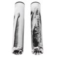 thumbnail image 3 of TPE Rubber Handlebar Grips, 1 Pair Universal Bike Handlebar Grips 16cm Anti Slip  For Cycling ANGGREK gris negro, 3 of 8