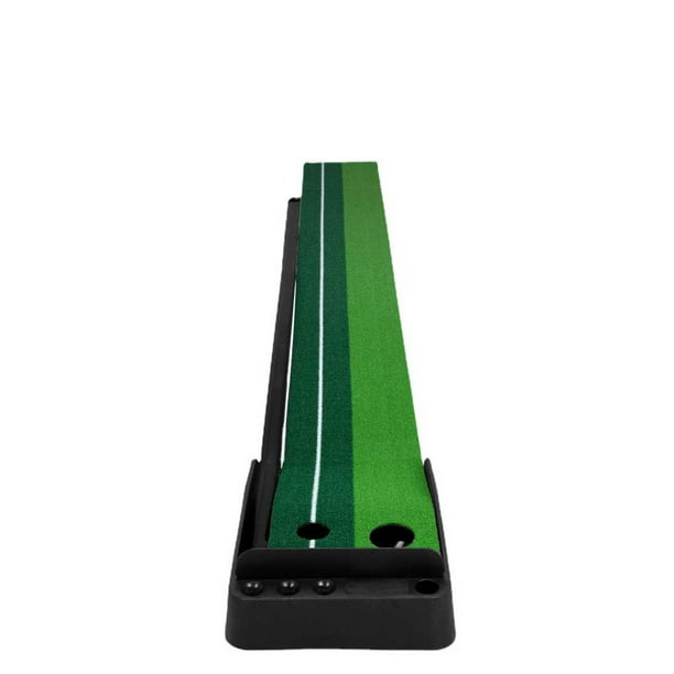 Yuarrent Alfombrilla de entrenamiento de Golf antideslizante portátil plegable para interiores, sala de estar, dormitorio, práctica de golpes, Ropa Deportiva, Zapatos Yuarrent OD027842-00B