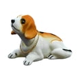 thumbnail image 2 of Figura de perro con cabeza de perro que mueve la cabeza para el tablero del automóvil. Beagle, 2 of 8