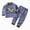 H066-Navy, variant on NOLDARES Little Girl Boys Pajamas Toddler Girl Boys Clothes Cute Graphic 2 Pieces Pjs Kids Jammies Sets Fall Winter Sleepwear(H066-Navy)