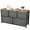 Dark Gray, variant on Dextrus Wide Dresser with 5 Drawers Easy Pull Fabric Bins for Bedroom, Light Gray