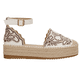 thumbnail image 1 of Alpargata Ozono Mujer Latte Plataforma Casual beige 27, 1 of 10