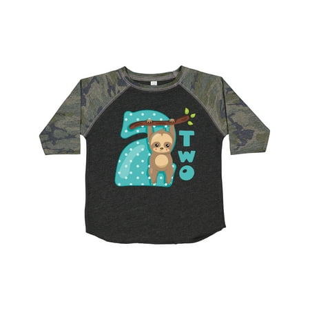 

Inktastic Baby Sloth 2nd Birthday Gift Toddler Boy or Toddler Girl T-Shirt