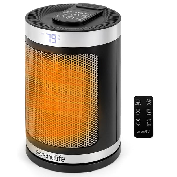 Calentador portátil SereneLife 1500 W PTC Ceramic Electric