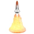 thumbnail image 2 of Lámpara LED USB para decoración de habitación de niños, 110-220 V, luz nocturna de transbordador espacial impresa en 3D de 21 cm, 2 of 8