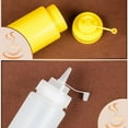 thumbnail image 4 of Coofit Squeeze Bottle Plastic Refillable 8.45oz Squeeze Squirt Bottle Condiment Bottle, 4 of 10