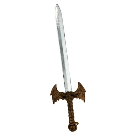 Halloween Medieval Knight Costume Prop Sword, 25.5