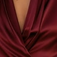 thumbnail image 5 of ZJXFGS Cowl Neck,Evening Tops For Women,Women Fall Clothes,Womens Cowl Neck Tops,Cowl Neck Sweaters For Women,Women'S Tops, Tees & Blouses,Work Blouse,Wine,L, 5 of 7