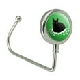 thumbnail image 2 of Black Cat Sitting on Feathers Purse Bag Hanger Holder Hook, 2 of 4