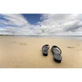 thumbnail image 1 of Posterazzi DPI1833412 Sandals On The Beach Poster Print, 17 x 11, 1 of 1