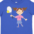 thumbnail image 4 of Inktastic Tennis Girl Girls Toddler T-Shirt, 4 of 5