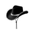thumbnail image 2 of Adult Sequin Cowboy Hat Western Cowgirl Hat Texan Country Cowboy Hatsfor Women Fancy Dress Accessory,One Size, 2 of 5