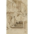 thumbnail image 3 of Agostino Masucci 16x24 Black Modern Framed Museum Art Print Titled - The Canonisation of St Ignatius of Loyola (1690 - 1767), 3 of 5