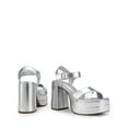 thumbnail image 5 of DREAM PAIRS Women's Platform Chunky Heels Square Open Toe Ankle Strap High Heeled Sandals Y2K Shoes for Party Brunch, 5 of 7