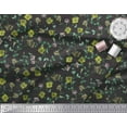 thumbnail image 3 of Soimoi Cotton Duck Fabric Leaves & Floral Artistic Printed Fabric 1 Yard 42 Inch Wide, 3 of 3