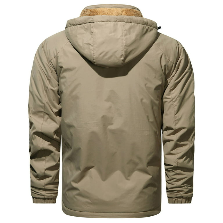 Juebong 2023 Coat Clearance Hooded Softshell Jacket for Mens Lightweight Windbreaker Rain Jacket Raincoat Hiking Fishing Activewear Tactical Jacket