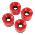 thumbnail image 4 of Roues de Planche à Roulettes, Pièces de Rechange à Faible Bruit Roue de Planche de Surf Stabilité pour Rampe Trottoir Route en Ciment Rouge, 4 of 8