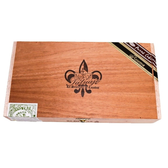 Tatuaje Reserva J21 Empty Wood Cigar Box 10.5" x 5.75" x 2"